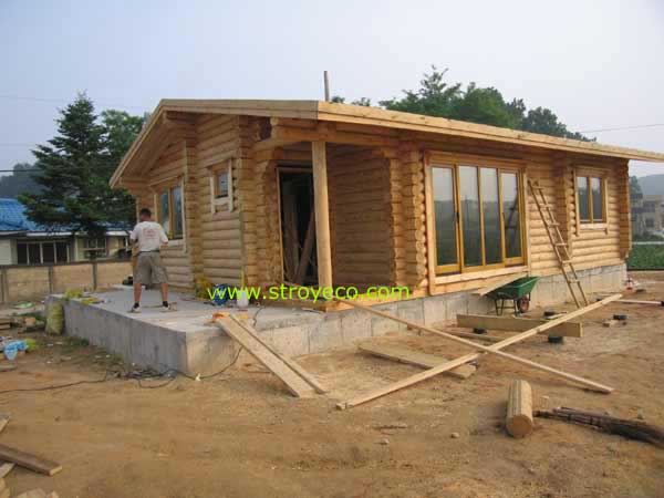  Wooden house d62 (modified) in Korea. Photo 3